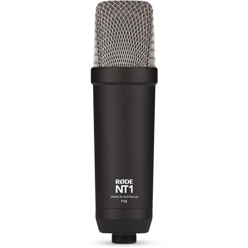 Rode NT1 Signature Series Condenser Microphone with SM6 Shockmount and Pop Filter - Black - Image 3