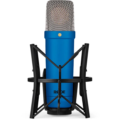 Rode NT1 Signature Series Condenser Microphone with SM6 Shockmount and Pop Filter - Cobalt - Image 3