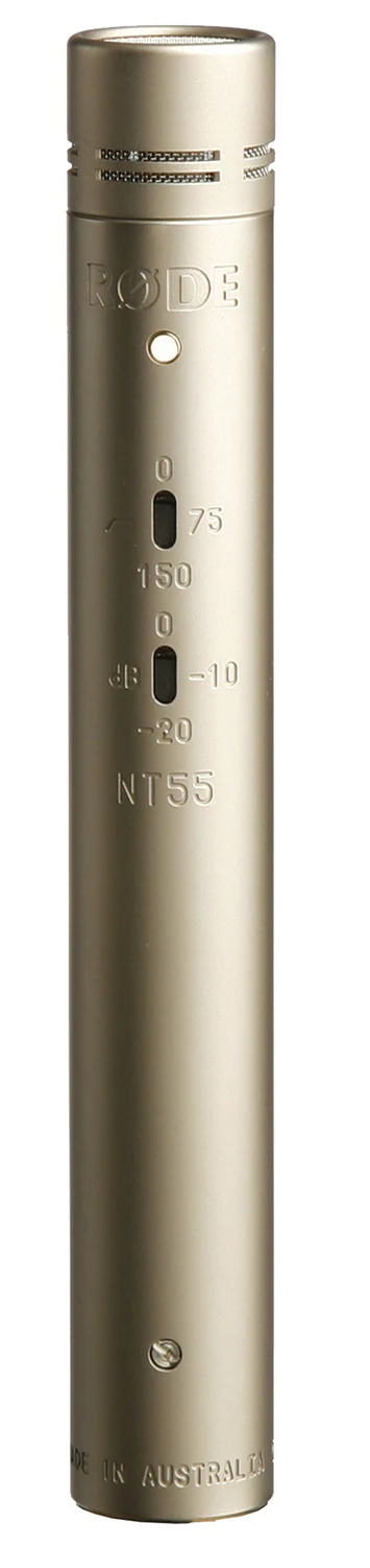 Rode NT55 Compact Condenser Microphone with Interchangeable Capsules, Single Mic 10 Years Warranty [Made in Australia] - Image 2
