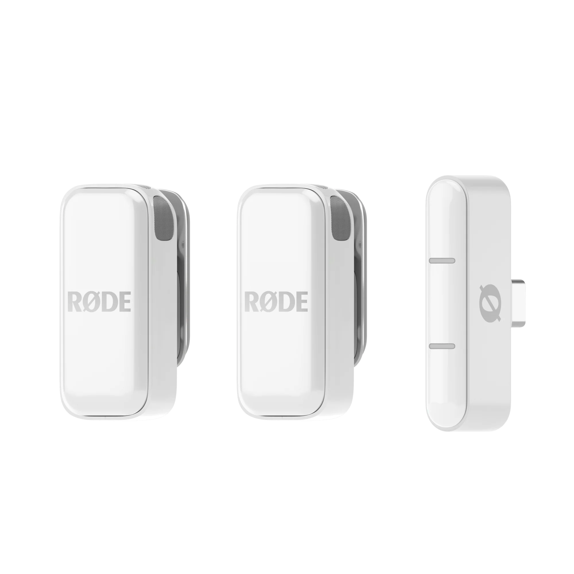 Rode Wireless Micro Ultra 2TX+1RX Compact Wireless Mic for Type C - White - Image 3