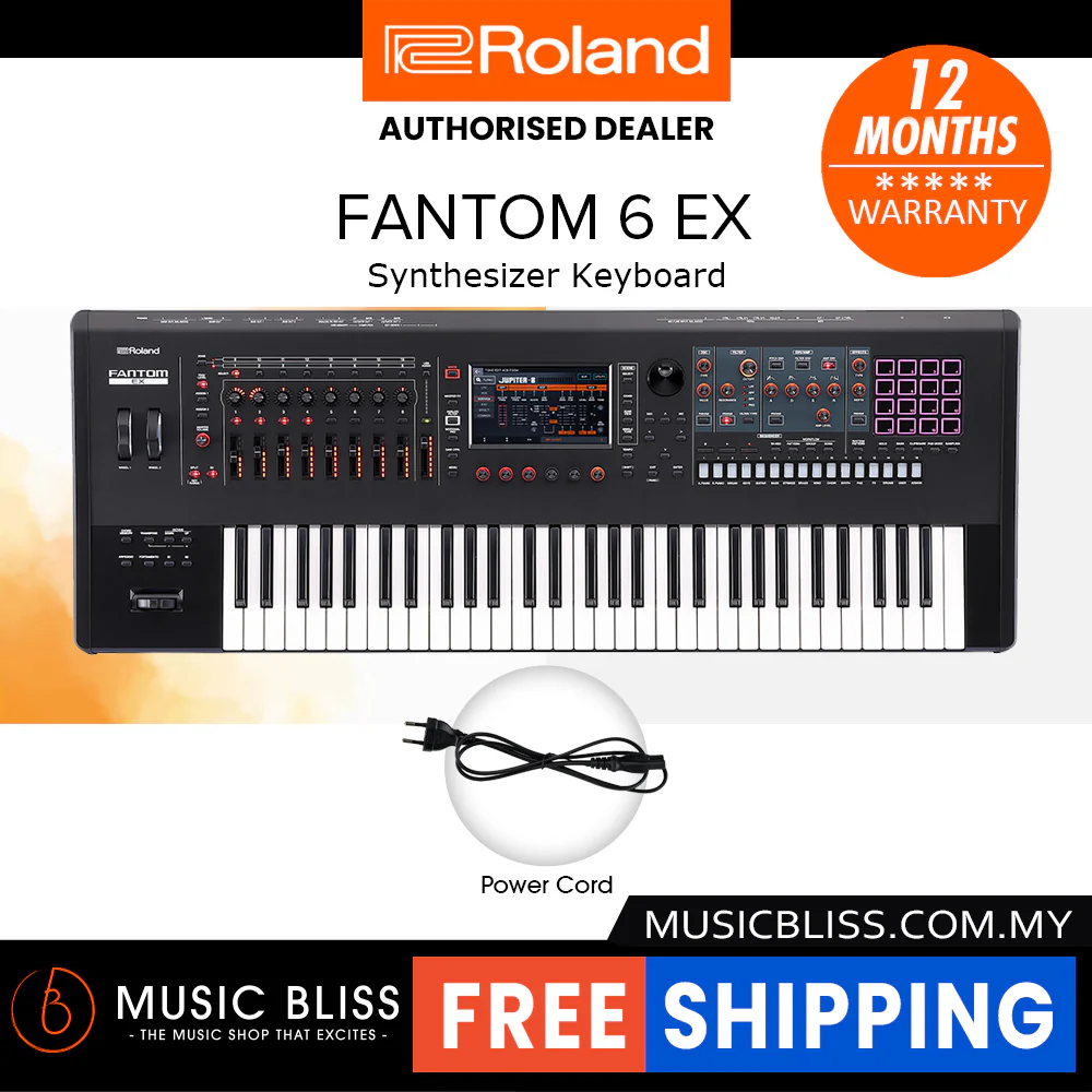 Roland FANTOM 6 EX Synthesizer Workstation