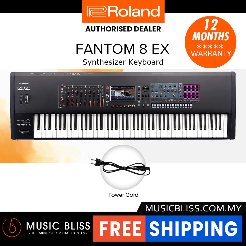 Roland FANTOM 8 EX Synthesizer Workstation