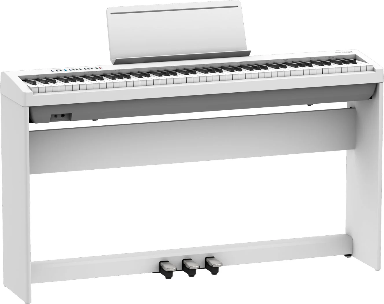 Roland FP-30X 88-key Digital Piano Home Package with Piano Bench - White - Image 5