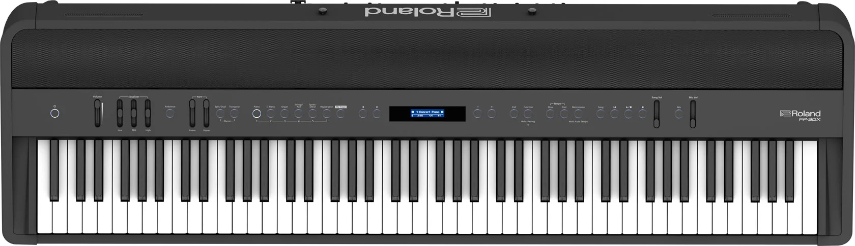 Roland FP-90X 88-key Digital Piano Musician Package with DP-10 Pedal - Black - Image 2
