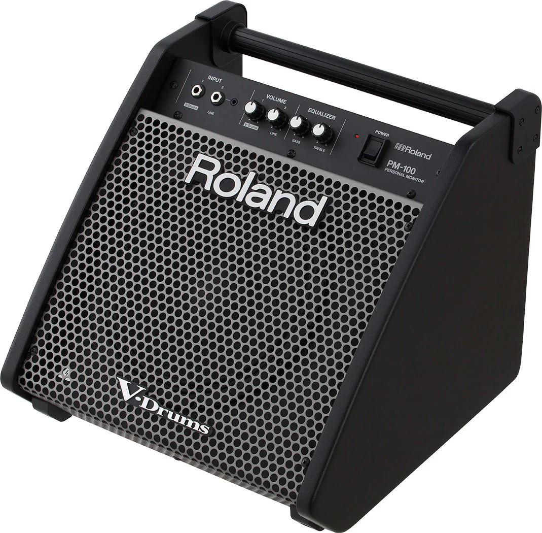 Roland PM-100 80-Watt 1x10 2-Channel Powered Drum Monitor - Image 3