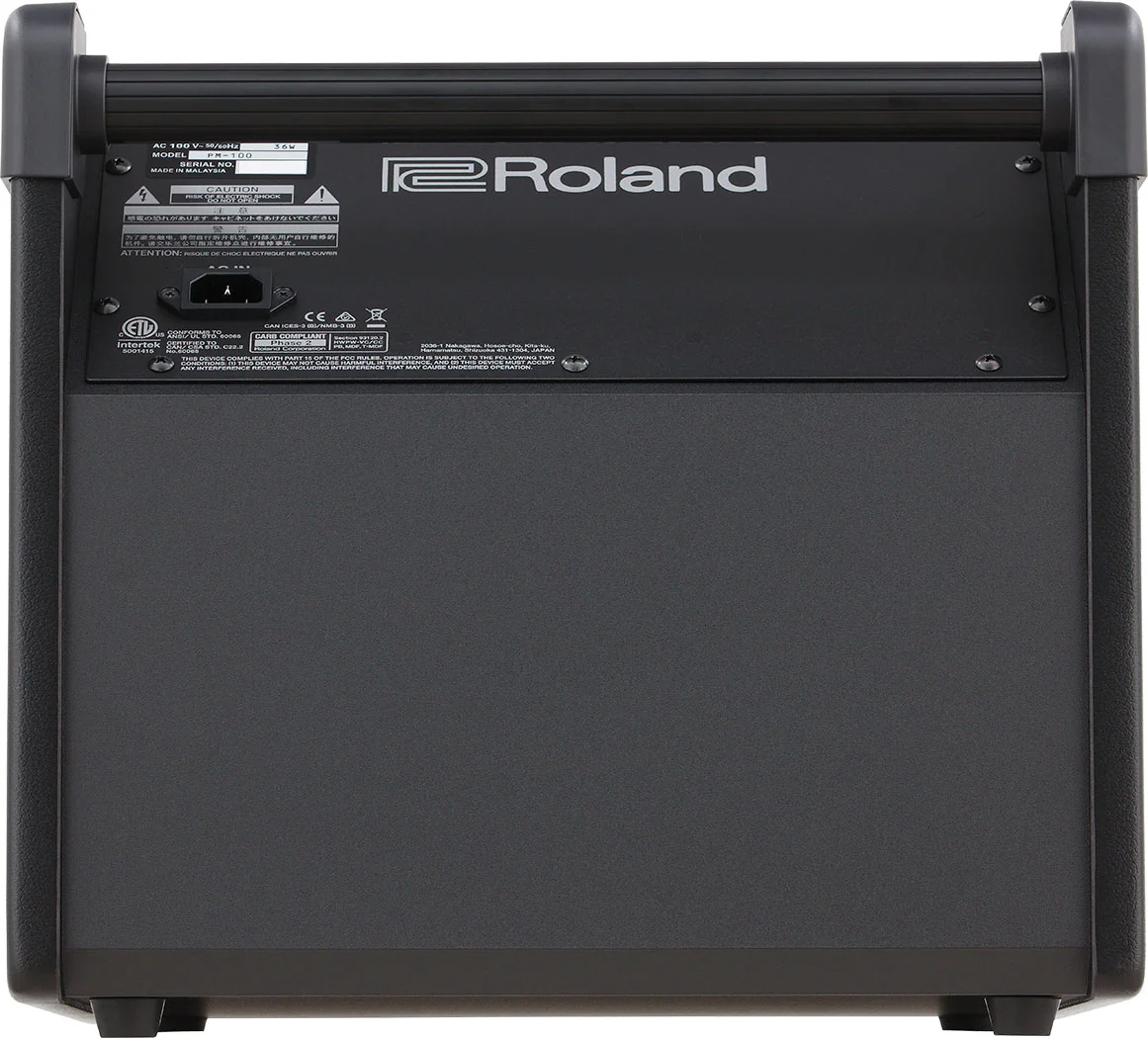 Roland PM-100 80-Watt 1x10 2-Channel Powered Drum Monitor - Image 4
