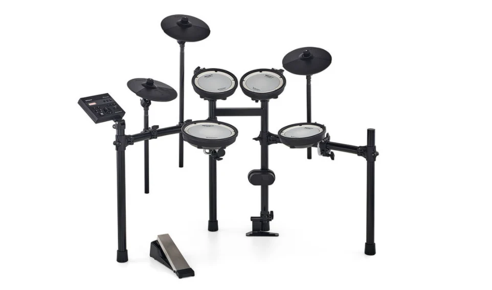 Roland V-Drums TD-07DMK Electronic Drum Set with RH-5 Headphone, Kick Pedal, Throne and Drumsticks - Image 13