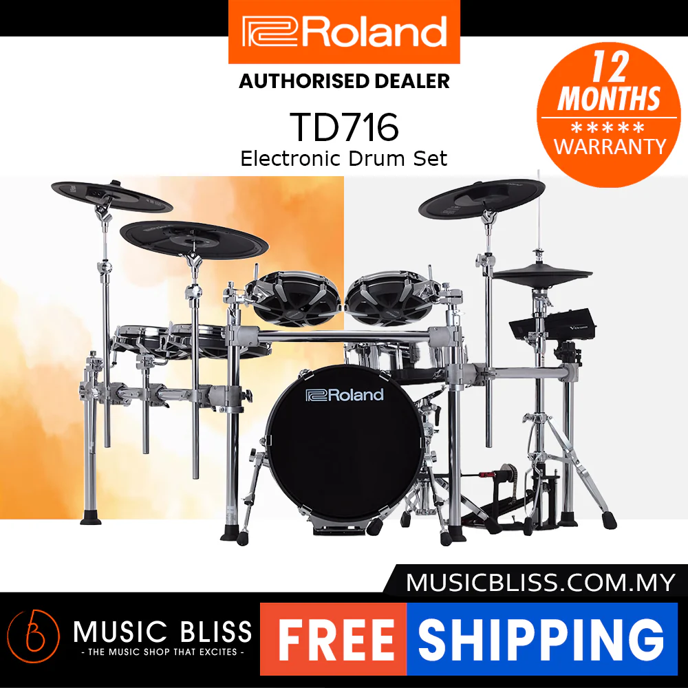Roland V-Drums TD716 Electronic Drum Set (TD-716)
