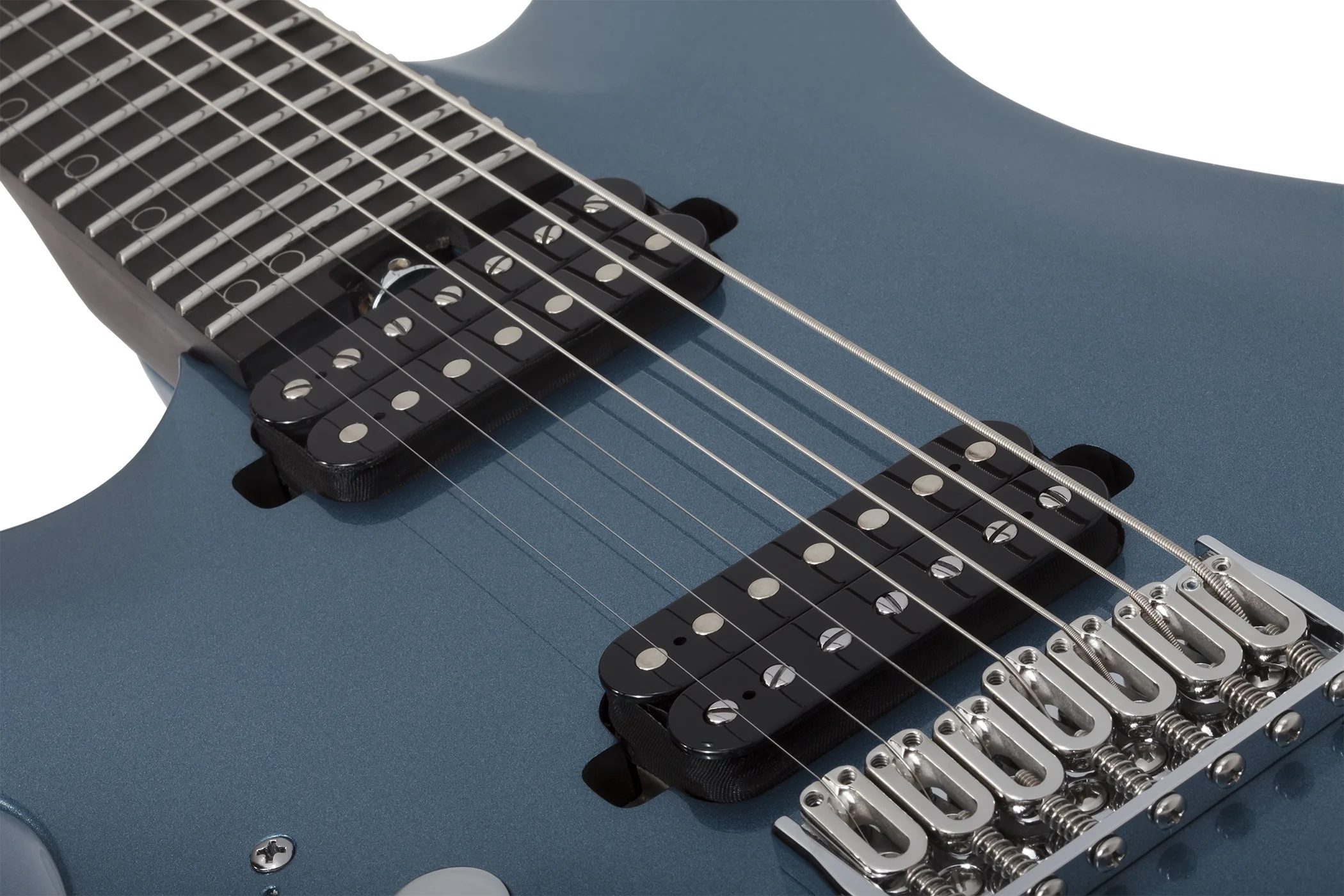 Schecter Aaron Marshall AM-7 Left-Handed Electric Guitar - Cobalt Slate - Image 4
