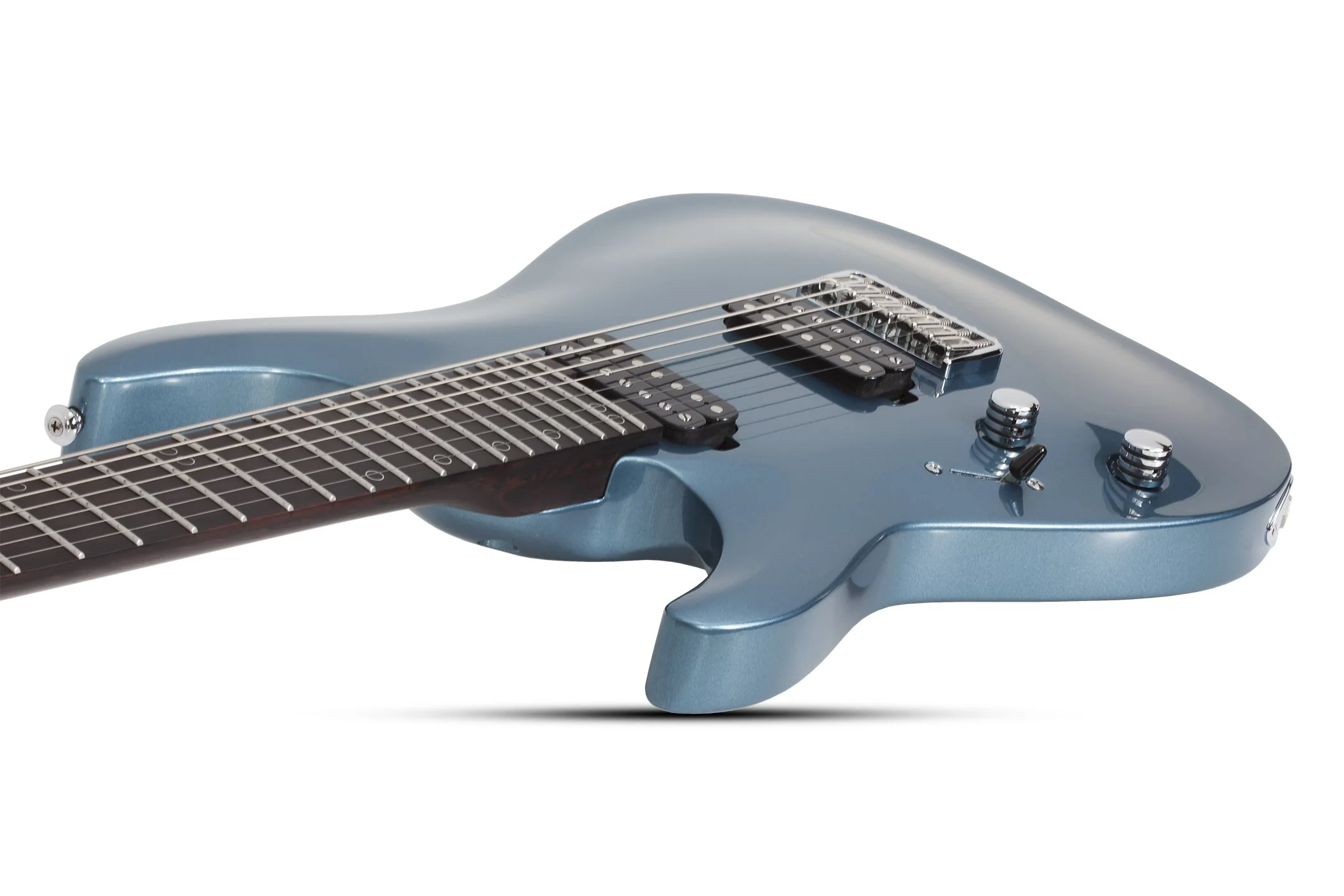 Schecter Aaron Marshall AM-7 Left-Handed Electric Guitar - Cobalt Slate - Image 7