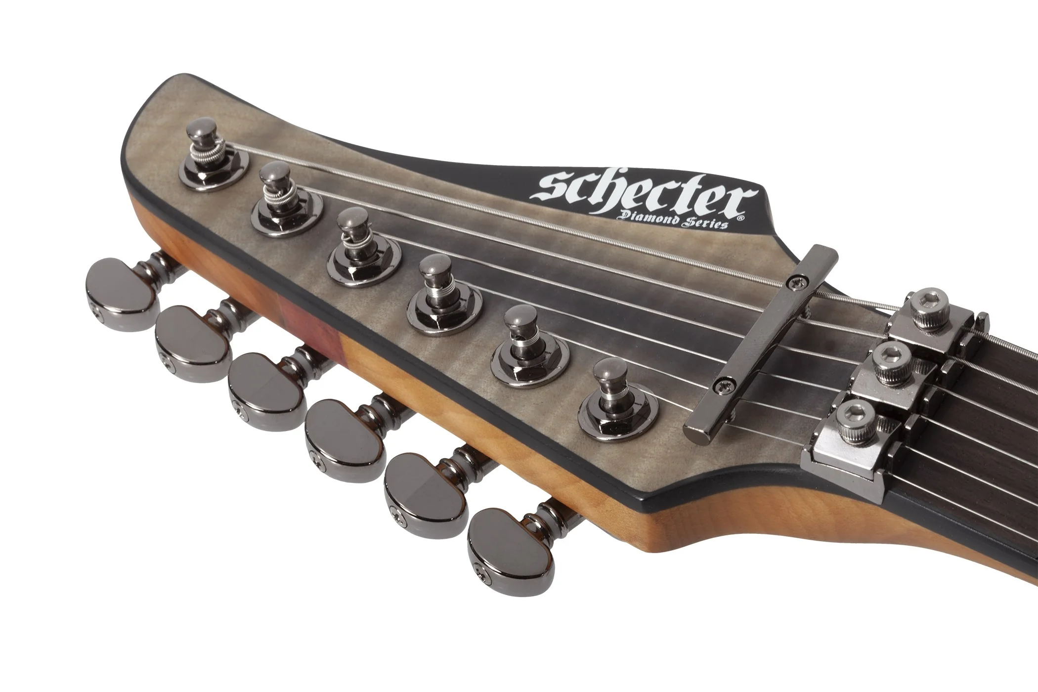 Schecter Banshee Mach-6 FR-S Left-Handed Electric Guitar - Fallout Burst - Image 5