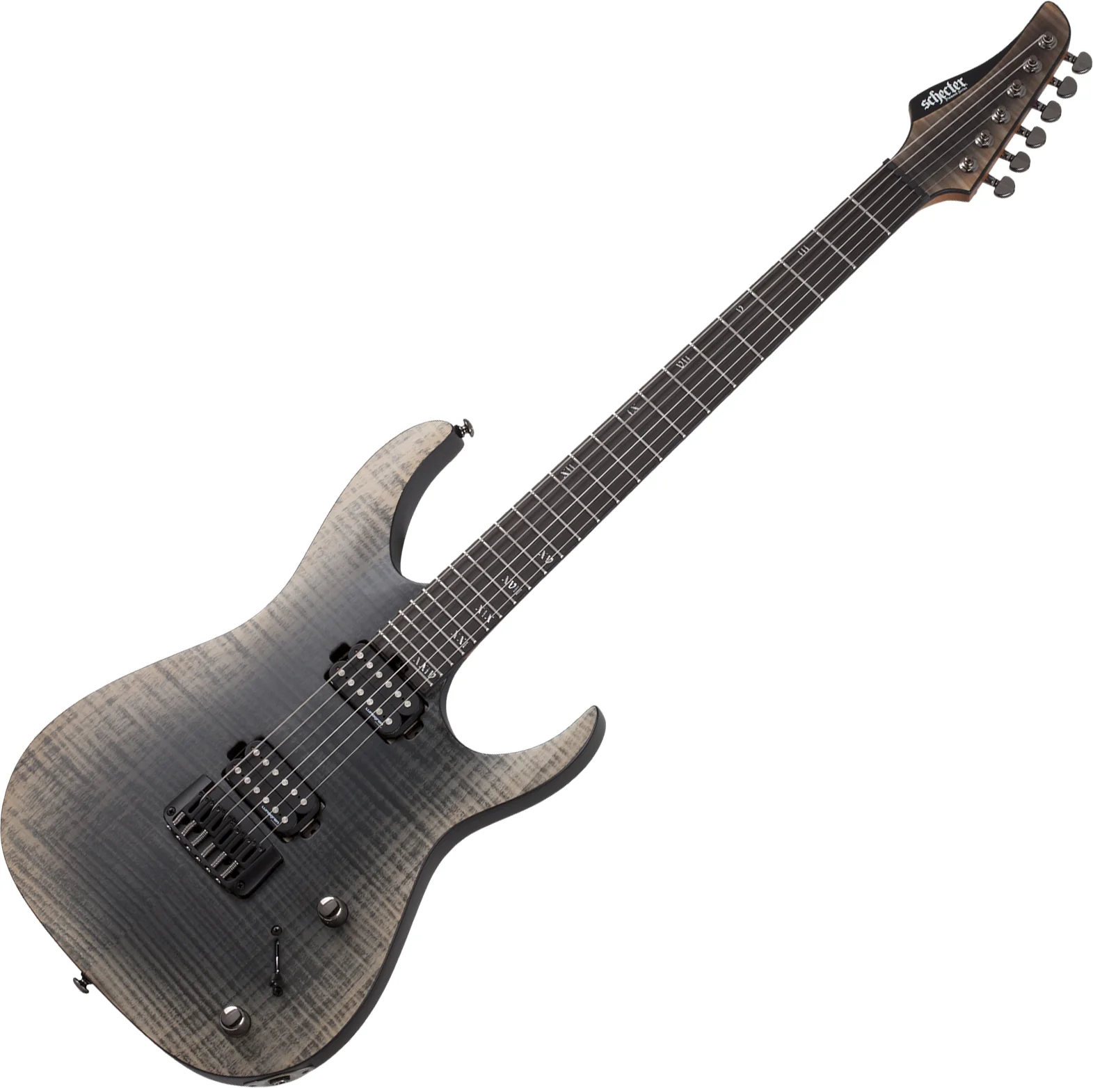 Schecter Banshee Mach-6 Electric Guitar - Fallout Burst - Image 2