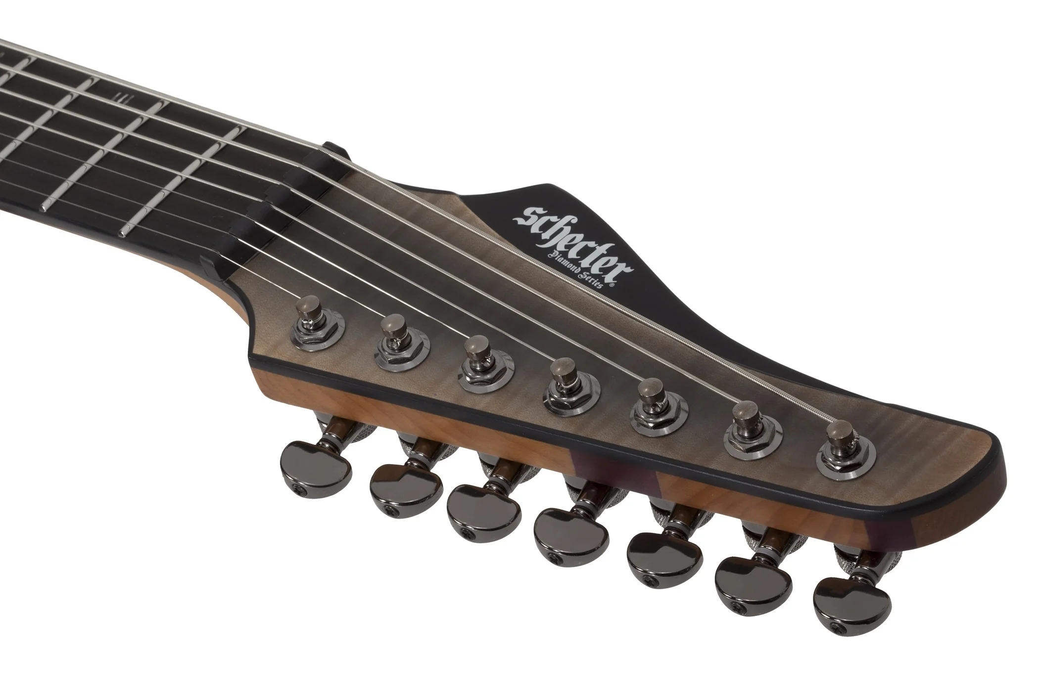 Schecter Banshee Mach-7 Evertune Electric Guitar - Fallout Burst - Image 7