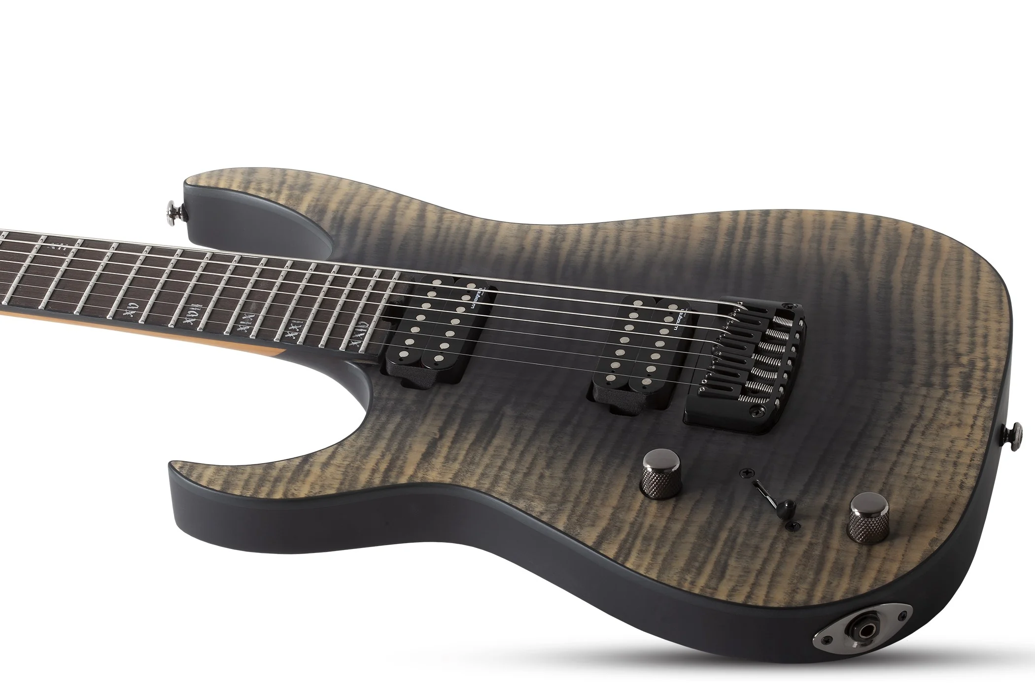 Schecter Banshee Mach-7 Left-Handed Electric Guitar - Fallout Burst - Image 5