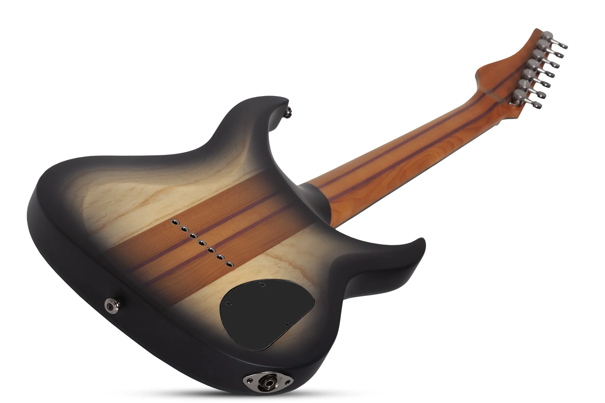 Schecter Banshee Mach-7 Left-Handed Electric Guitar - Fallout Burst - Image 9