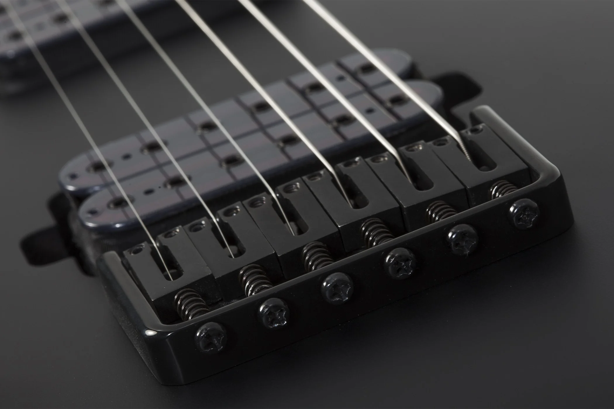 Schecter Damien-6 Left-Handed Electric Guitar - Satin Black - Image 7