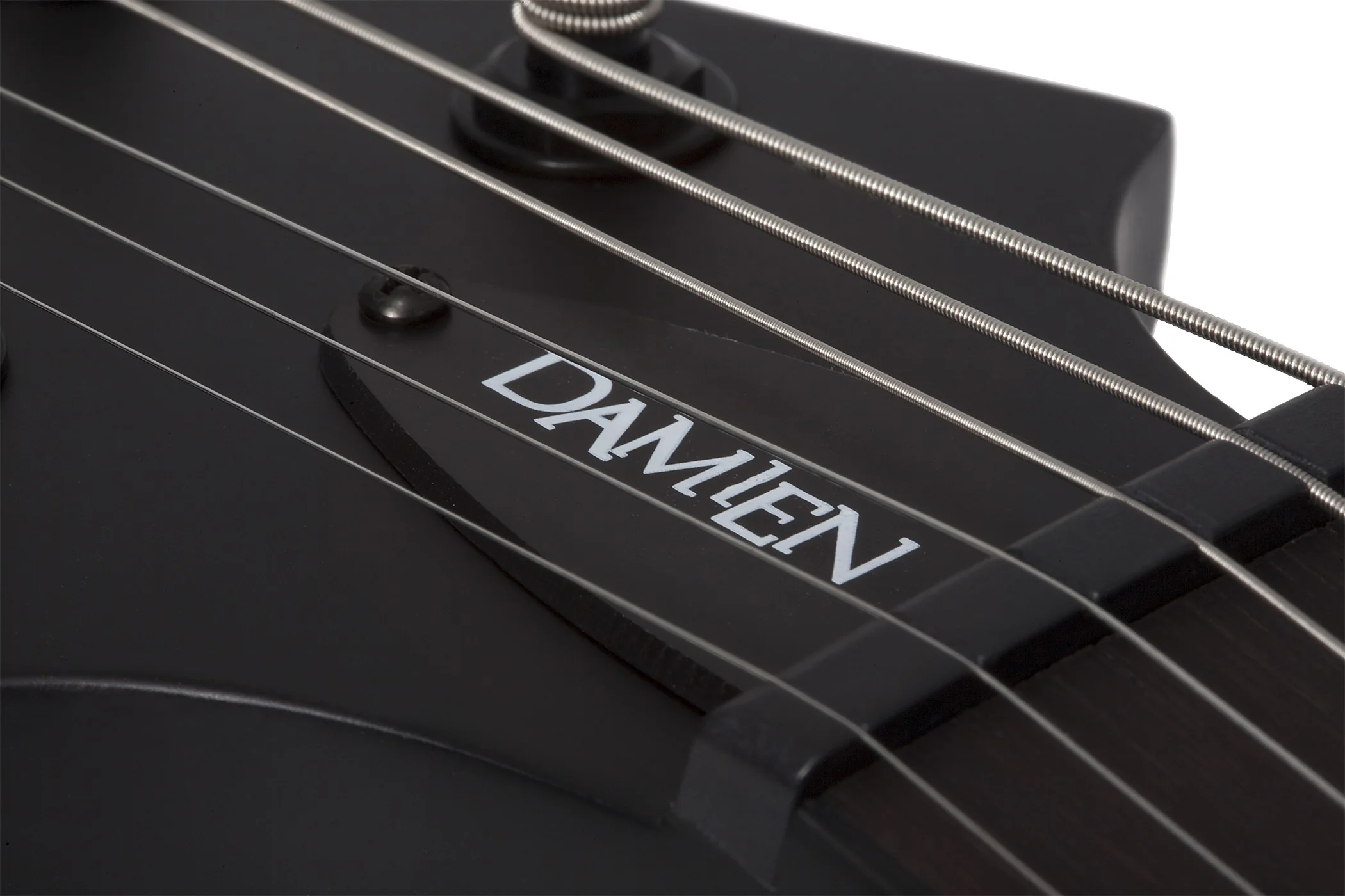 Schecter Damien-6 Left-Handed Electric Guitar - Satin Black - Image 9