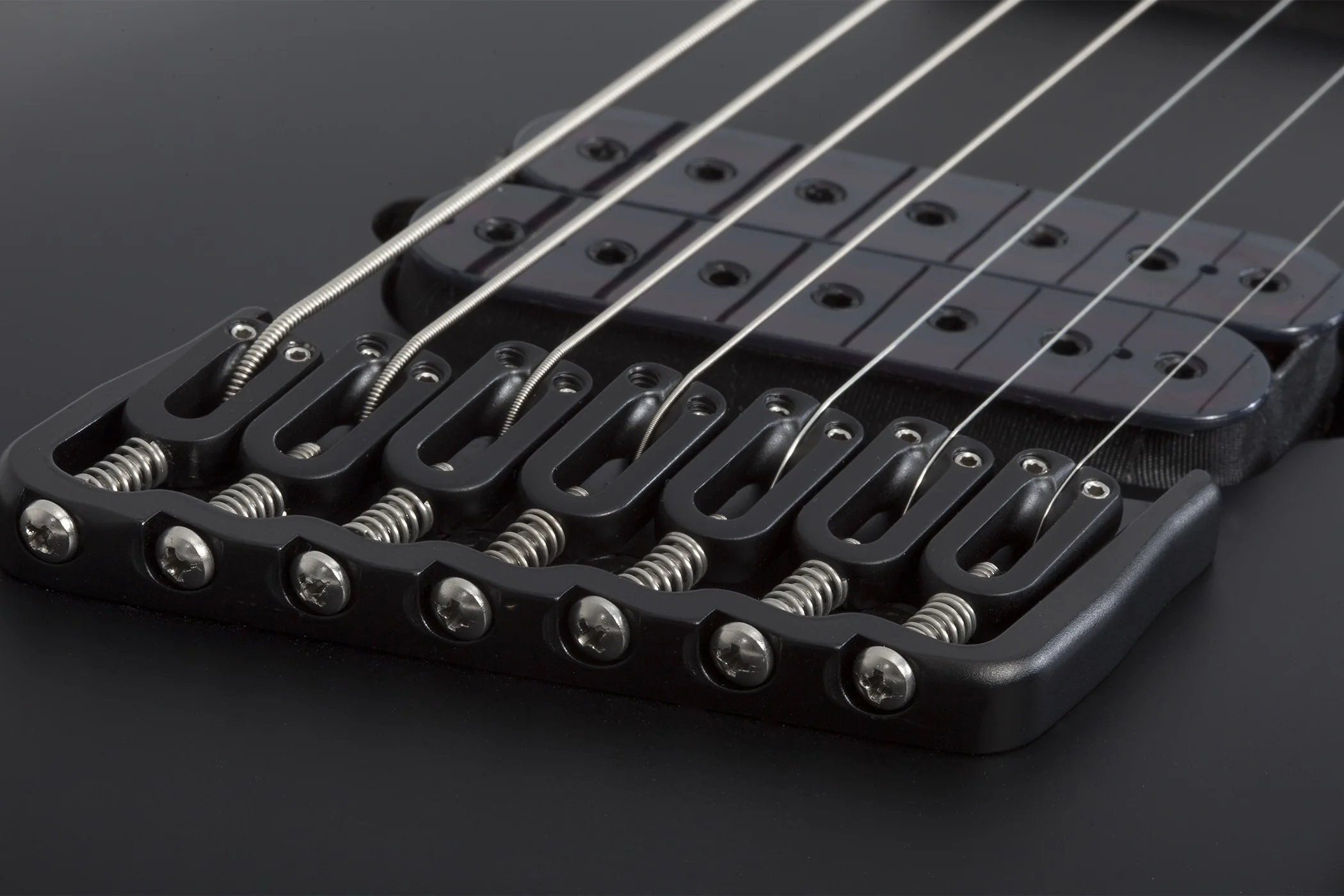 Schecter Damien-7 MS Electric Guitar - Satin Black - Image 3