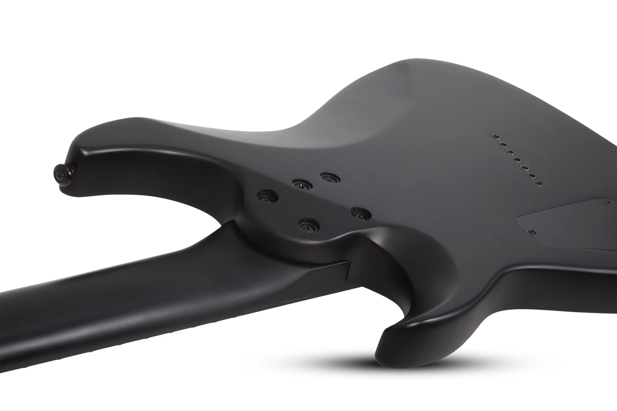 Schecter Damien-7 MS Electric Guitar - Satin Black - Image 4