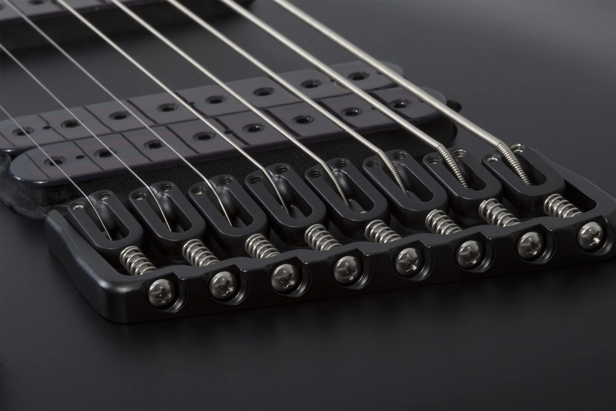 Schecter Damien-8 MS Left-Handed Electric Guitar - Satin Black - Image 5