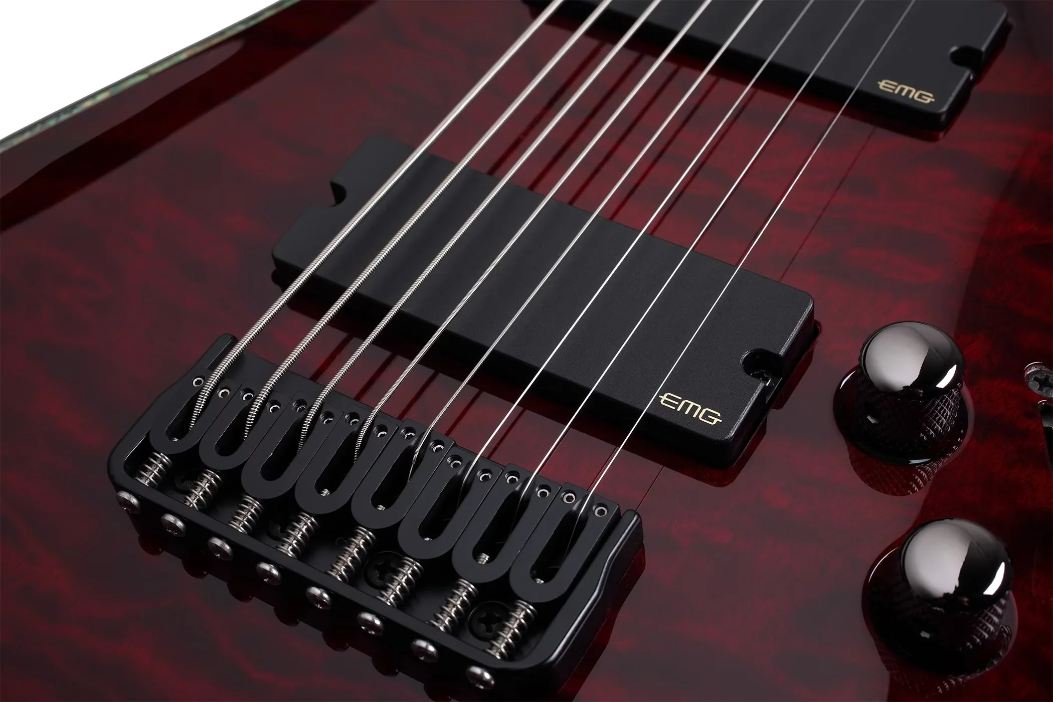 Schecter Hellraiser C-8 Electric Guitar - Black Cherry - Image 5