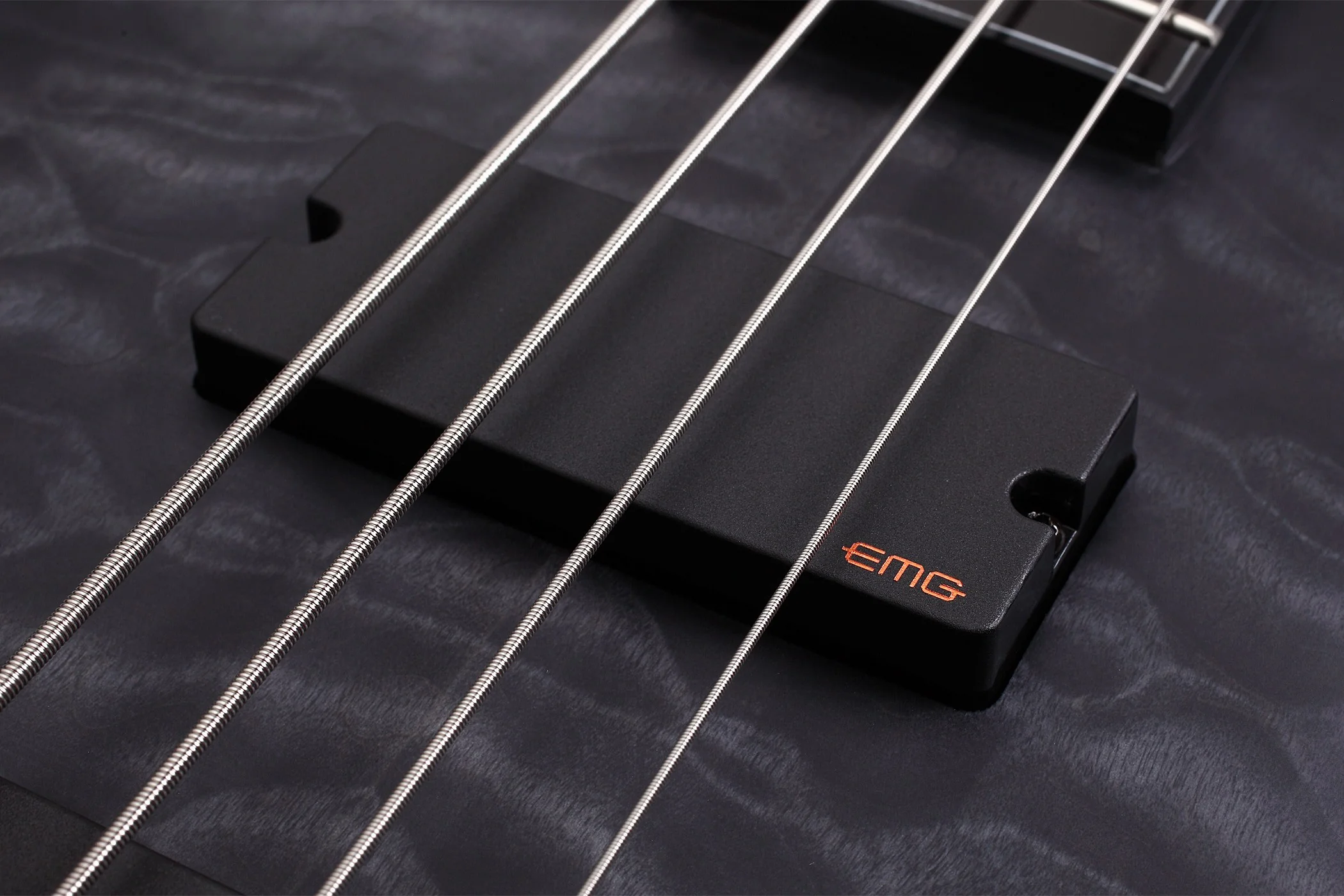 Schecter Hellraiser Extreme-4 Electric Bass Guitar - See Thru Black Satin - Image 4