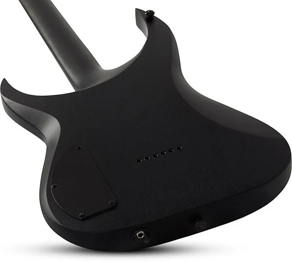Schecter Keith Merrow KM-6 MK-III EX Signature Baritone Electric Guitar - Satin Black Open Pore - Image 4