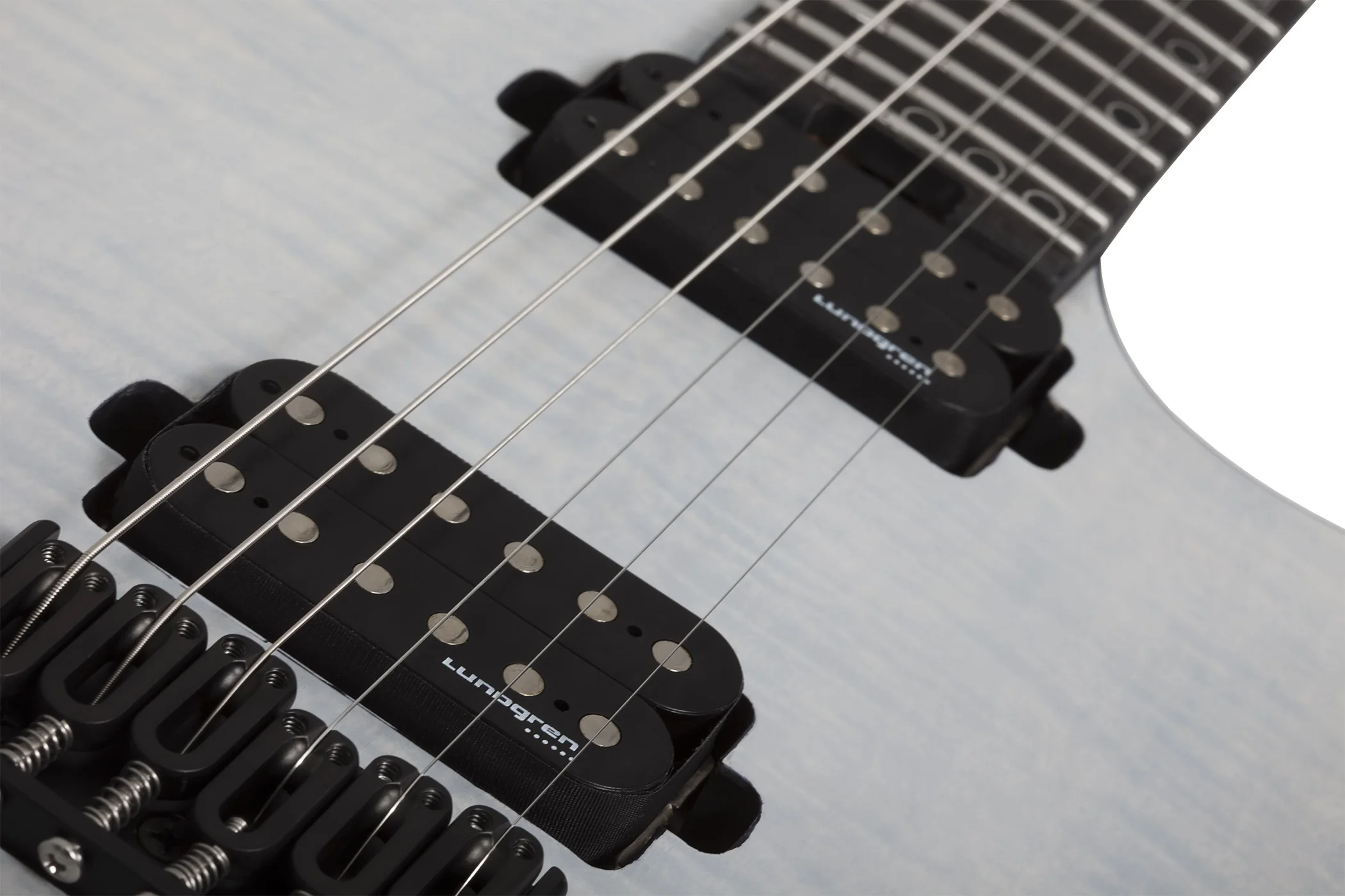 Schecter KM-6 MK-III Legacy Electric Guitar - Transparent White Satin - Image 4