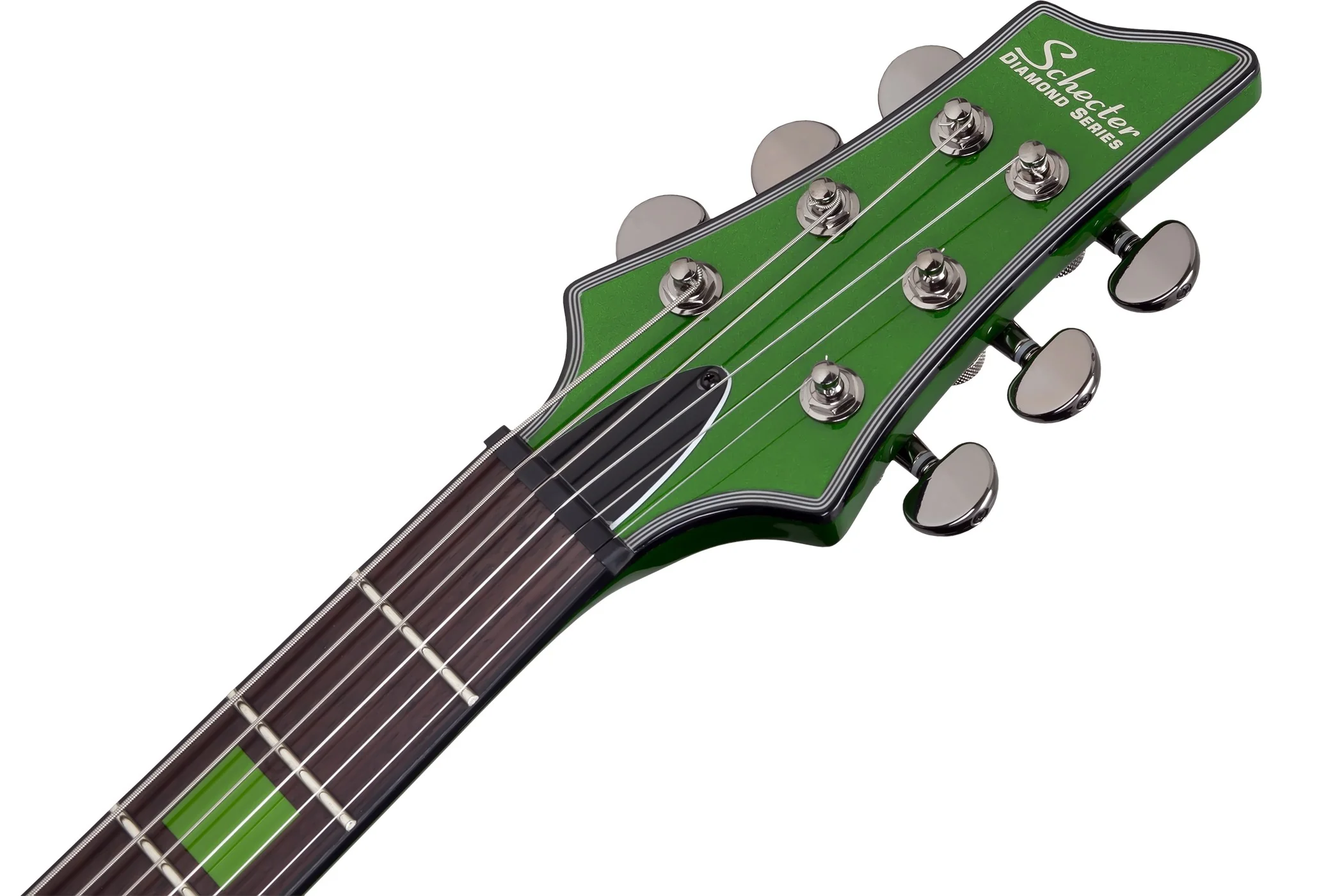 Schecter Kenny Hickey Left-Handed Electric Guitar - Steele Green - Image 8