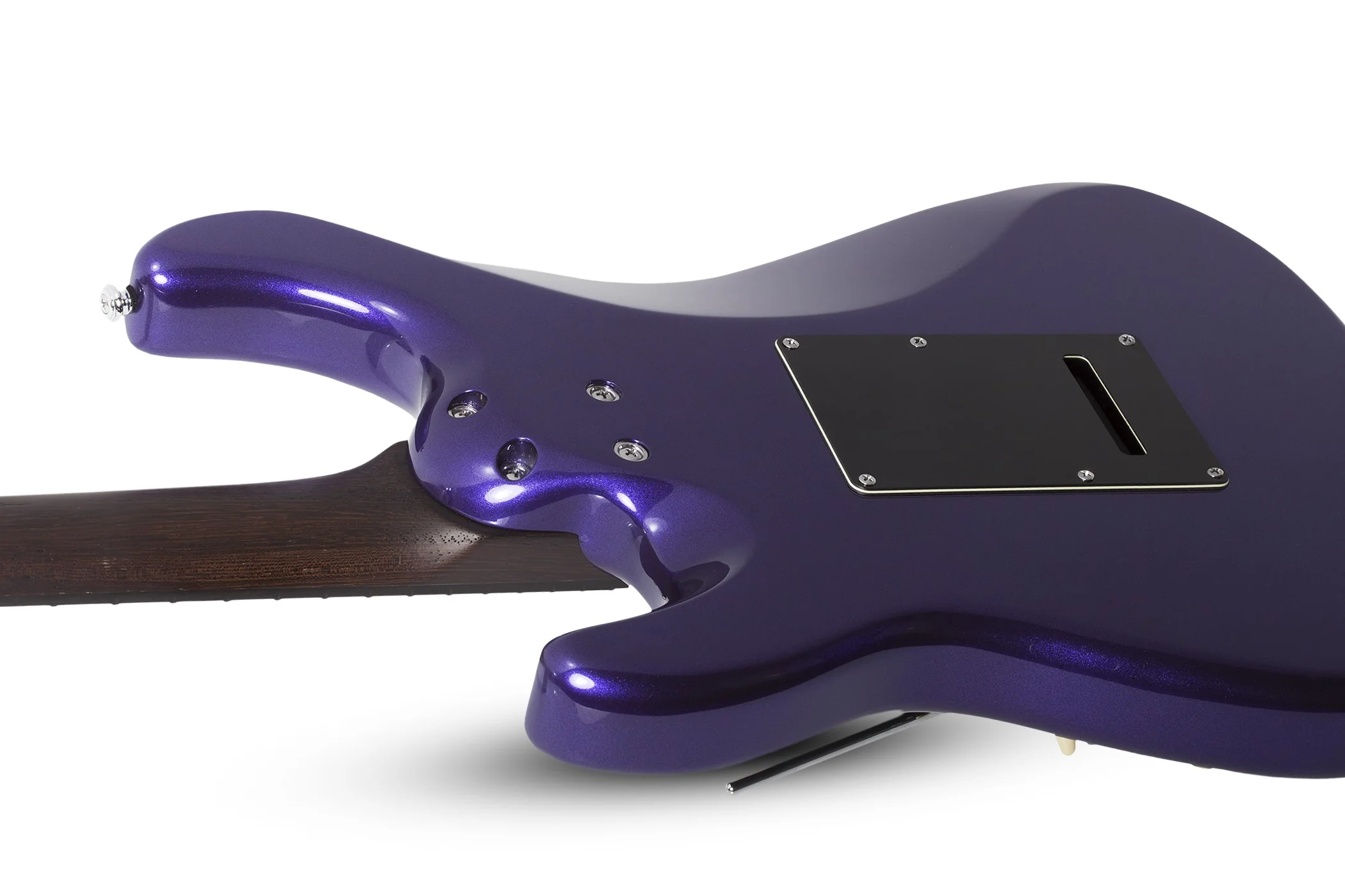 Schecter MV-6 Electric Guitar - Metallic Purple - Image 8
