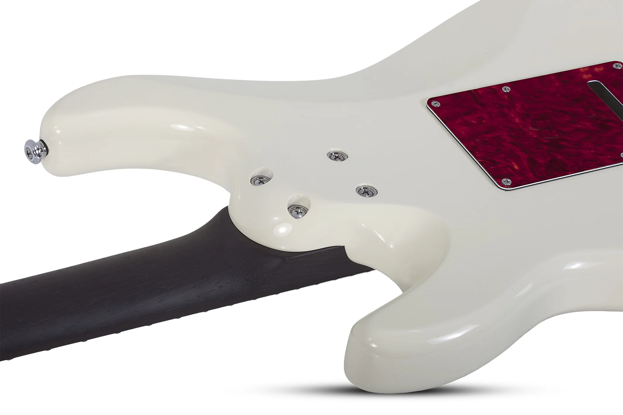 Schecter MV-6 Electric Guitar - Olympic White - Image 7