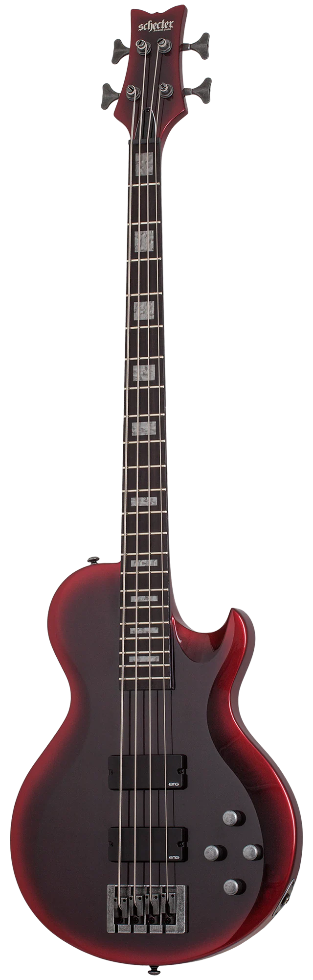 Schecter Nadja Peulen Np-4 Electric Bass Guitar - Red Syren - Image 2