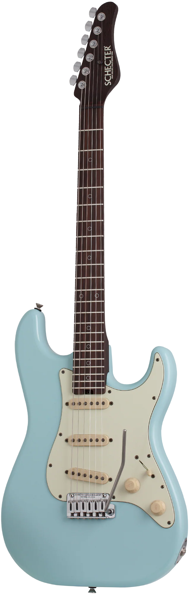 Schecter Nick Johnston Trad-USA "Wembley" Electric Guitar - Atomic Frost - Image 2
