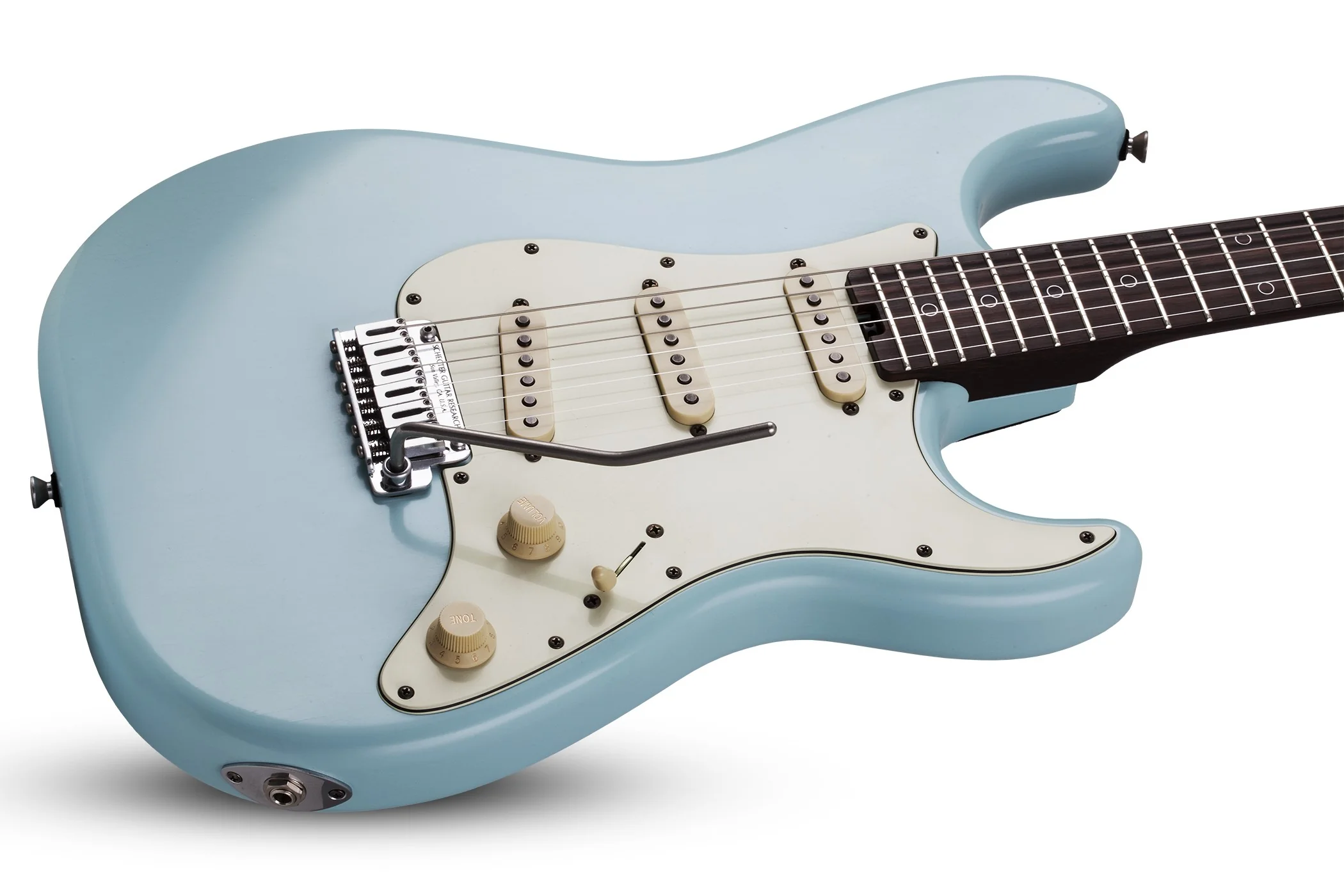 Schecter Nick Johnston Trad-USA "Wembley" Electric Guitar - Atomic Frost - Image 8