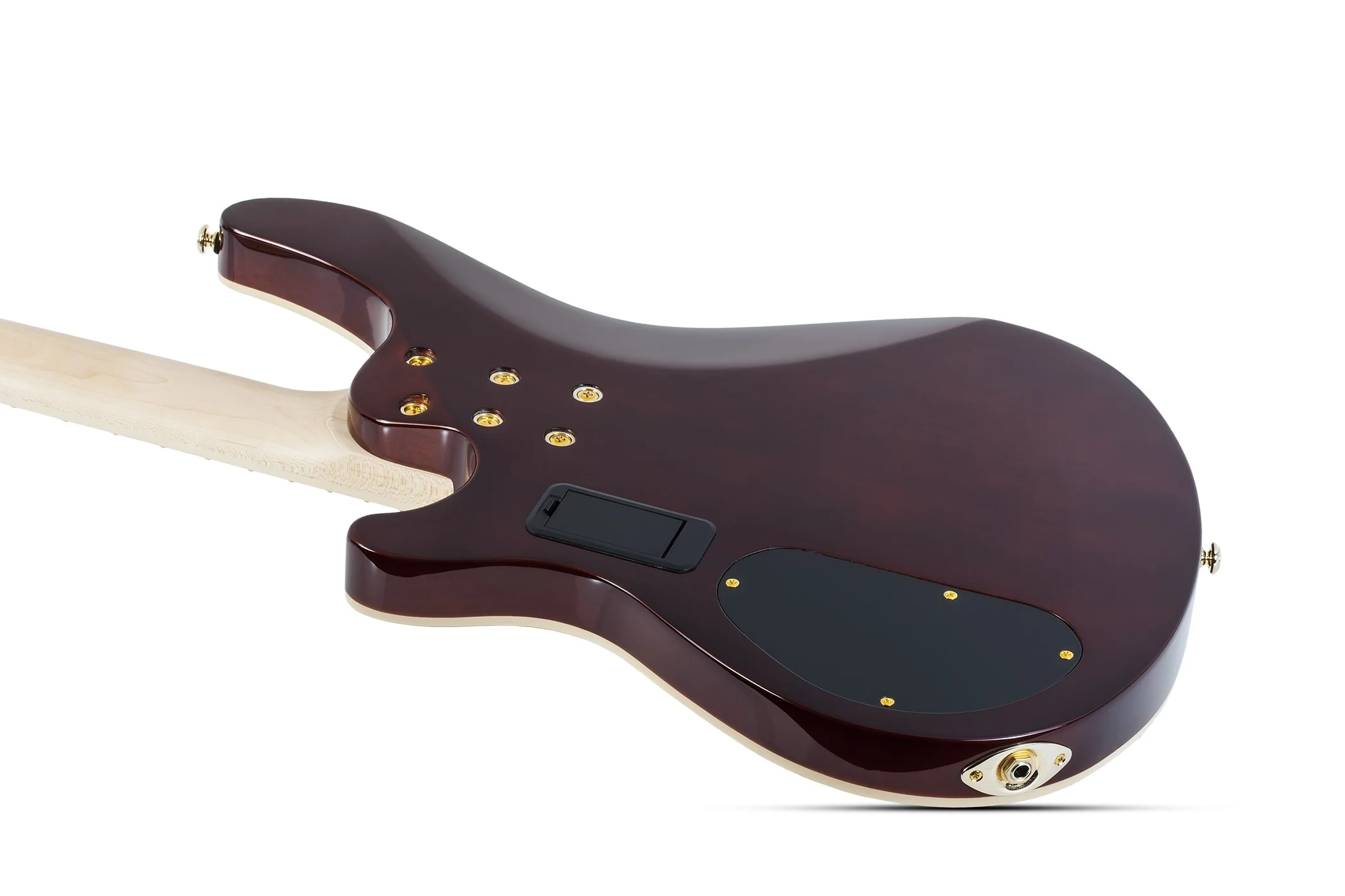 Schecter Omen Extreme-4 Electric Bass Guitar - Gloss Natural - Image 7
