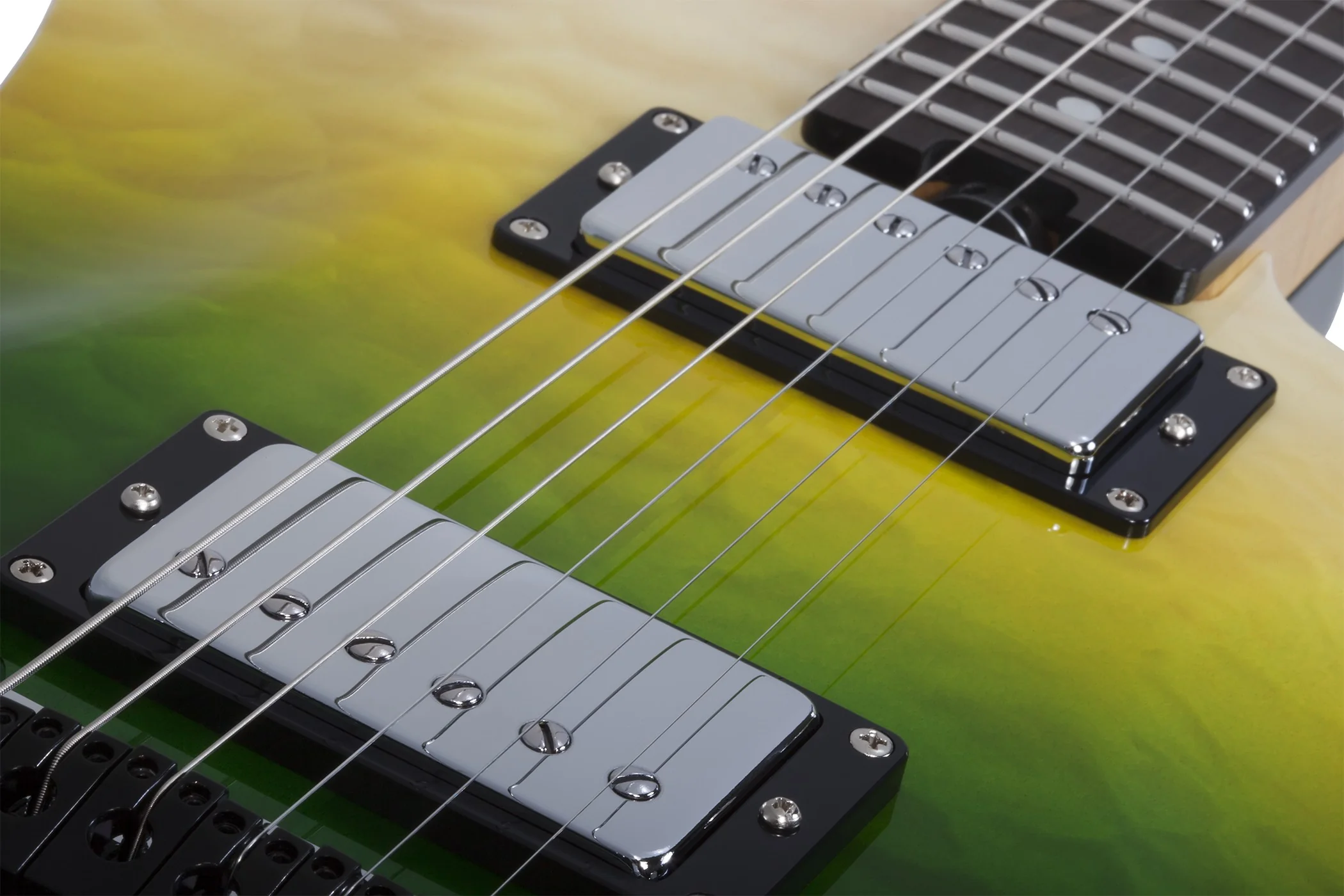 Schecter PT Classic Electric Guitar - Caribbean Fade Burst - Image 5