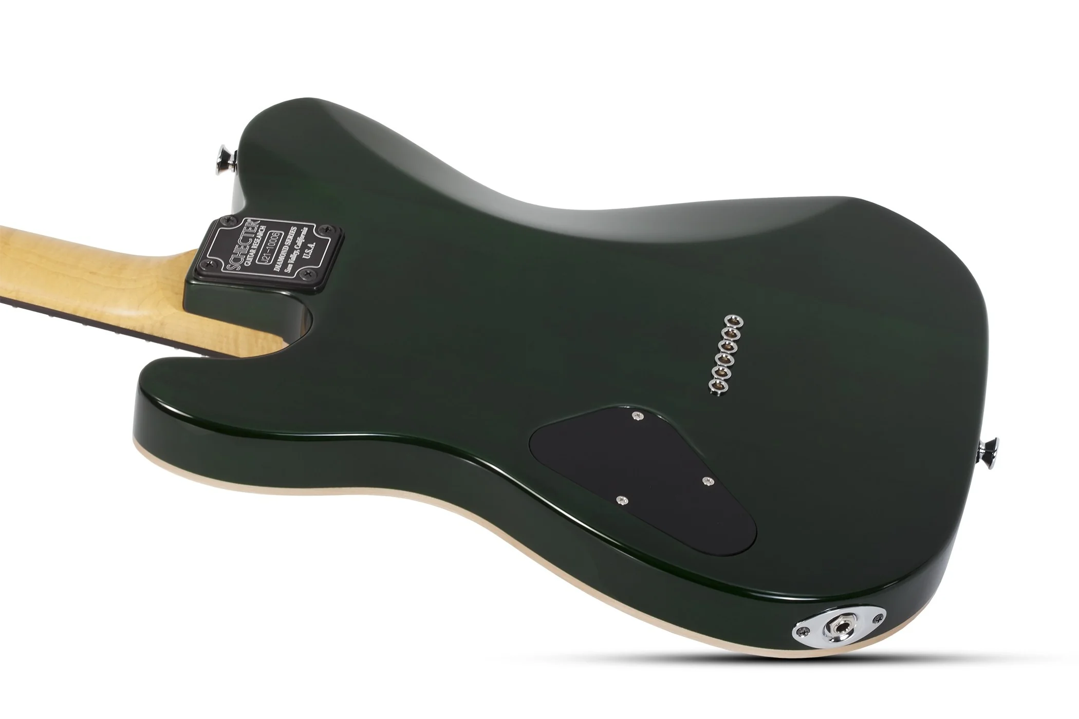 Schecter PT Classic Electric Guitar - Caribbean Fade Burst - Image 8