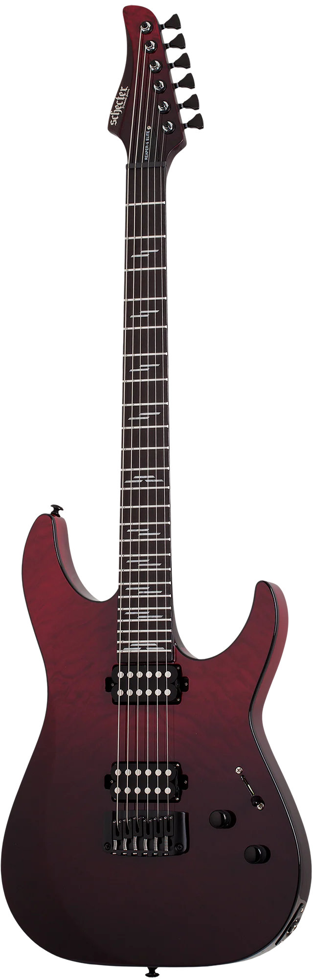 Schecter Reaper-6 Elite Electric Guitar - Bloodburst - Image 2
