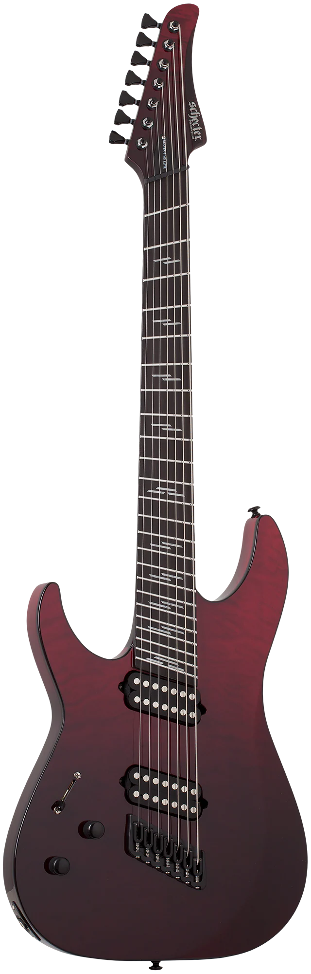 Schecter Reaper-7 Elite MS Left-Handed Electric Guitar - Bloodburst - Image 2