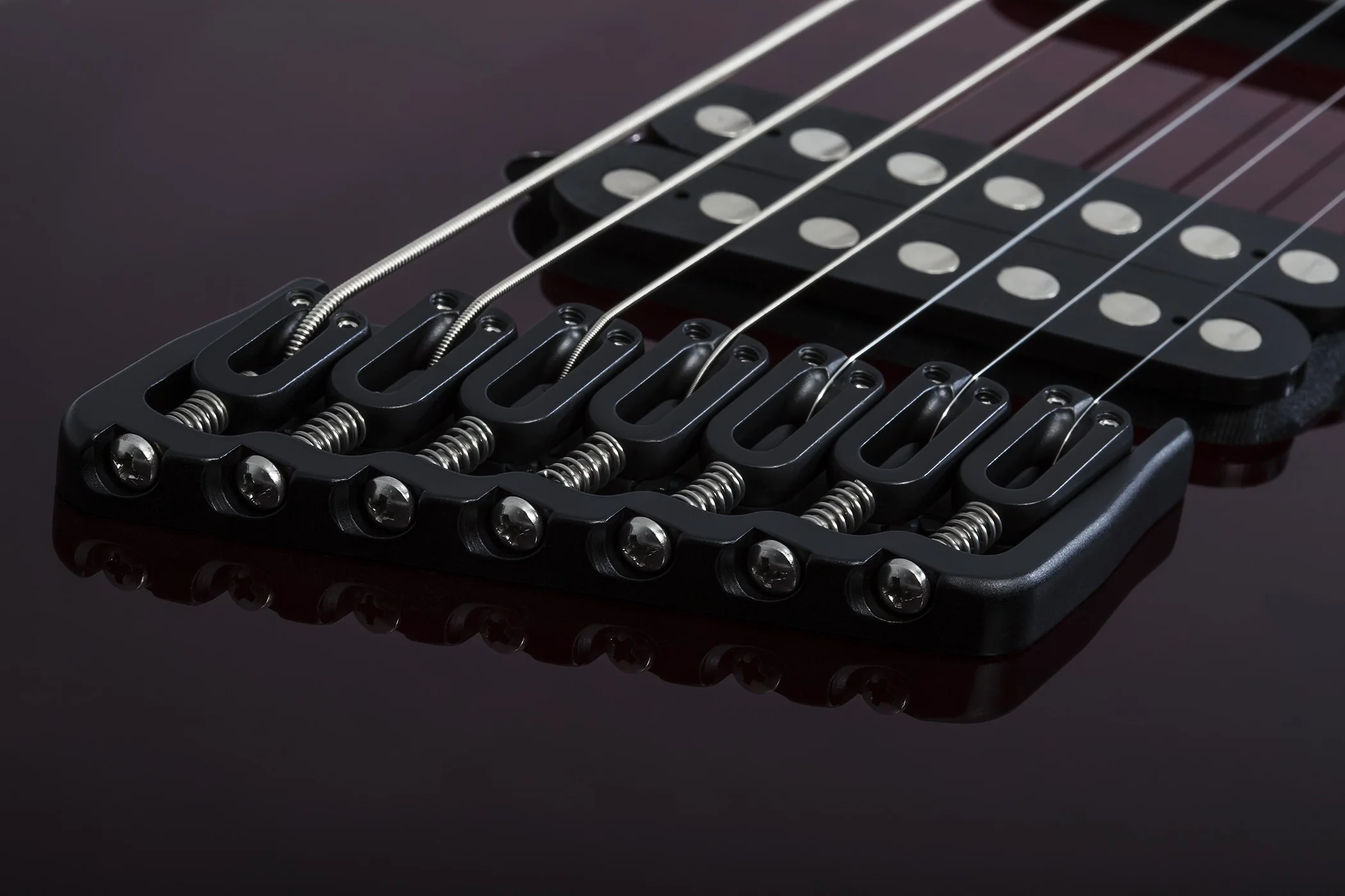 Schecter Reaper-7 Elite MS Left-Handed Electric Guitar - Bloodburst - Image 3