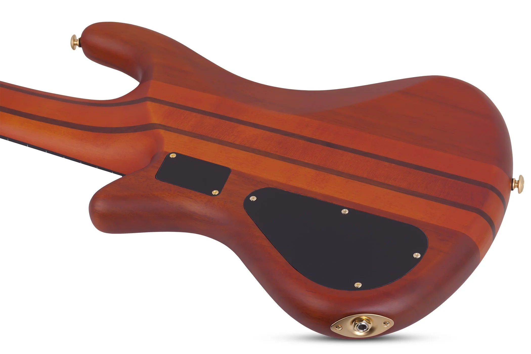 Schecter Stiletto Studio-6 FL Electric Bass Guitar - Honey Satin - Image 6