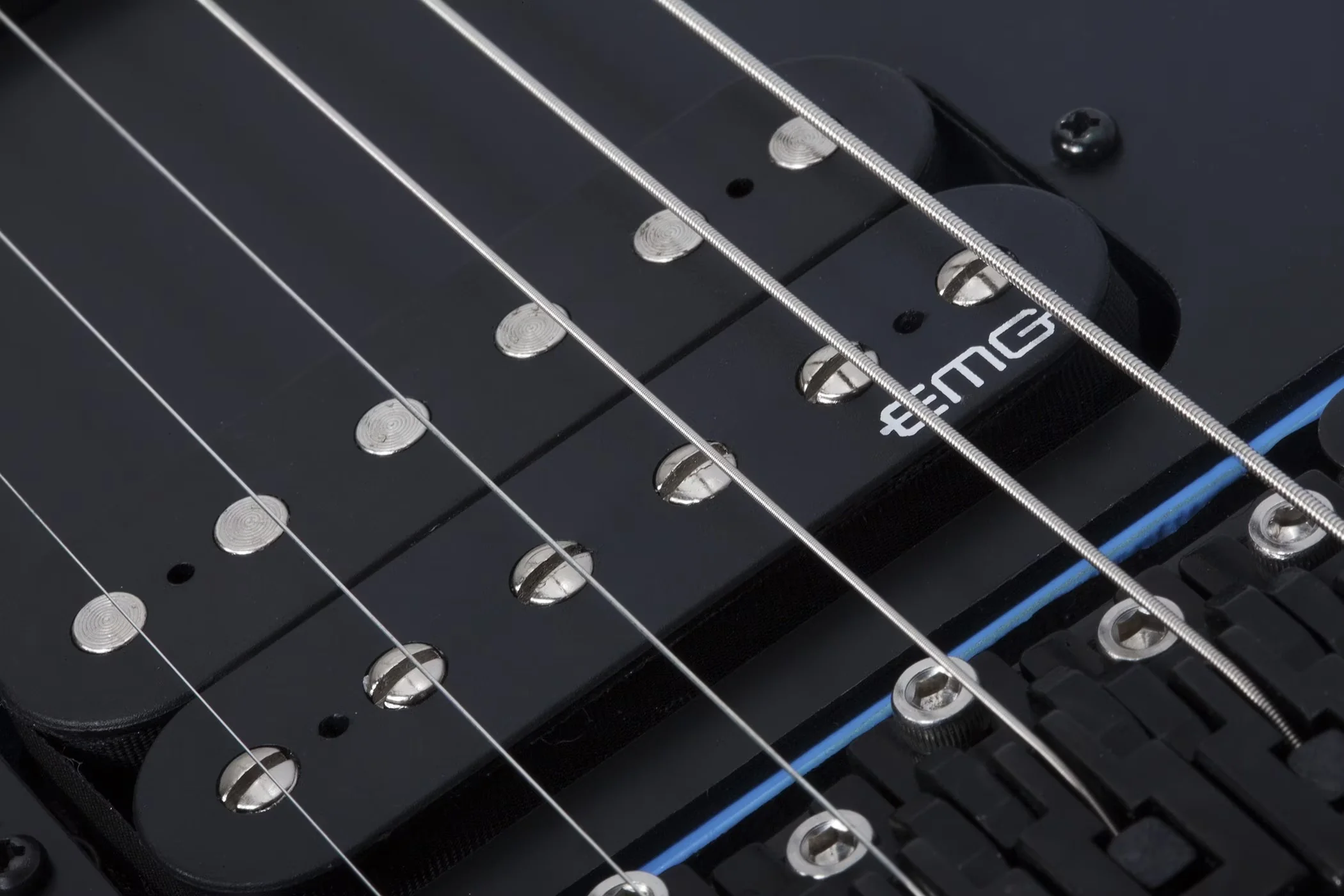 Schecter Sun Valley SS-FR S Left-Handed Electric Guitar - Riviera Blue - Image 8