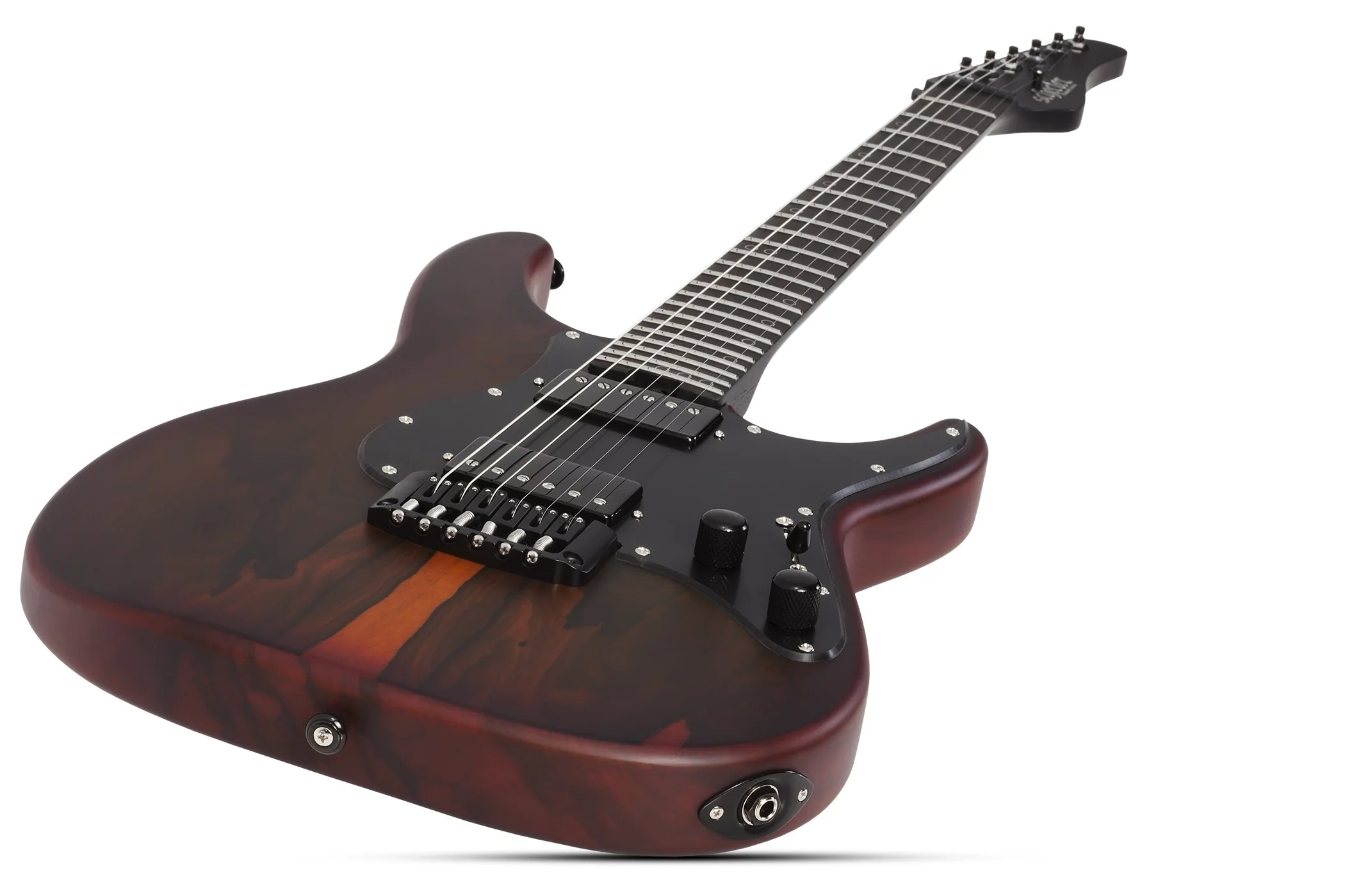 Schecter Svss Exotic HT Ziricote Electric Guitar - Ziricote - Image 6