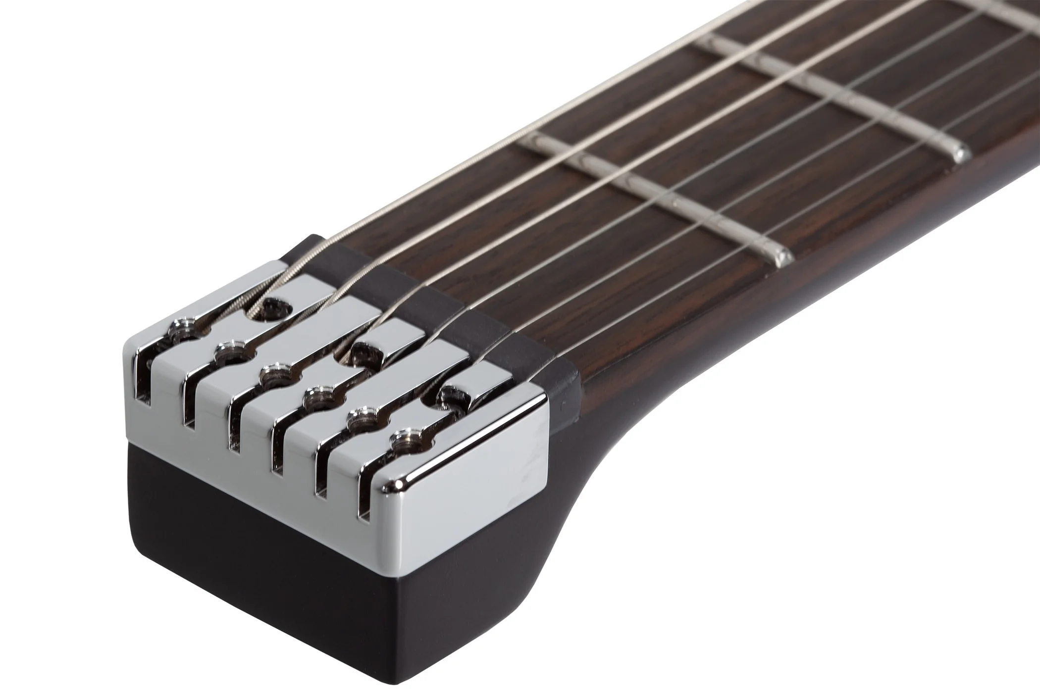 Schecter Synyster Gates Custom- 6 TR-S Headless Left-Handed Electric Guitar - Satin Black - Image 7