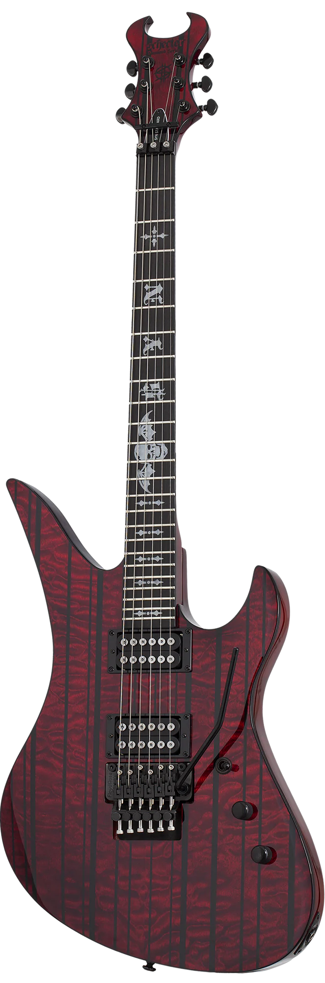 Schecter Synyster Standard Plus Electric Guitar - Trans Deep Red