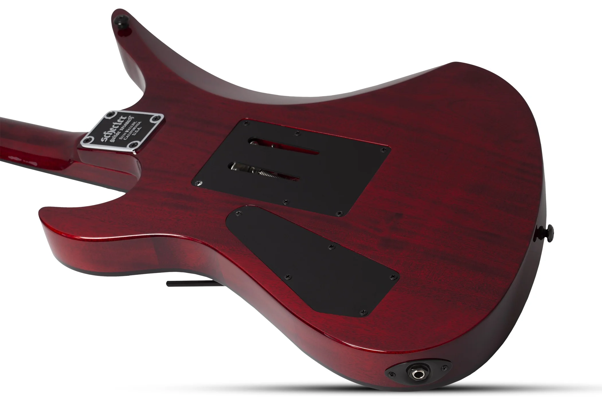 Schecter Synyster Standard Plus Electric Guitar - Trans Deep Red - Image 3