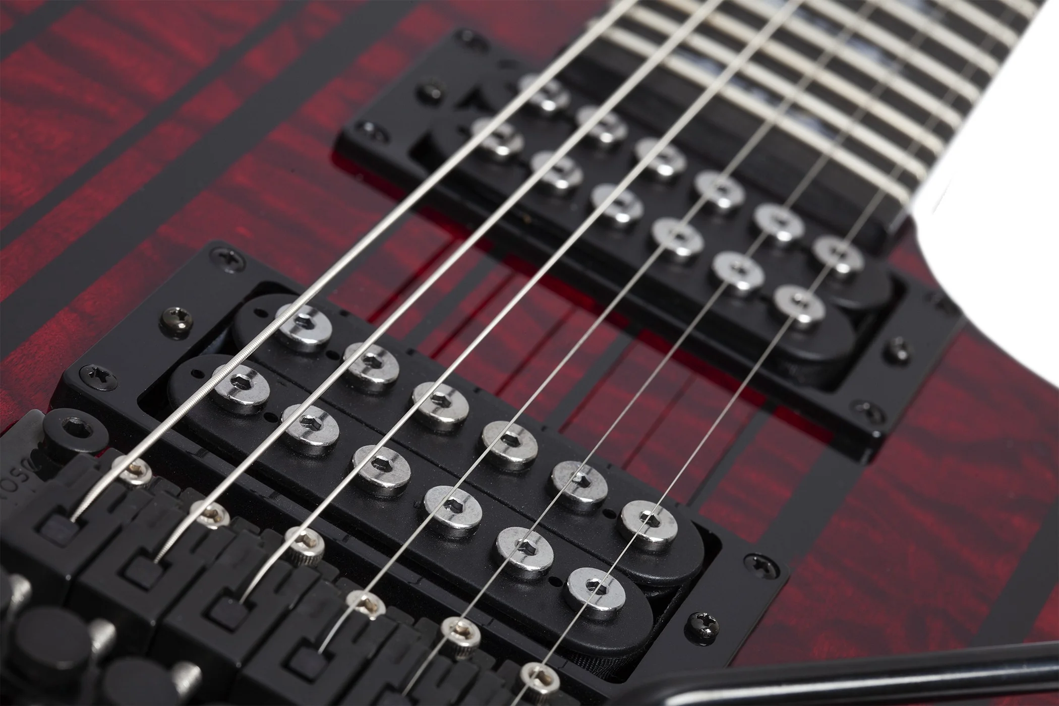 Schecter Synyster Standard Plus Electric Guitar - Trans Deep Red - Image 4