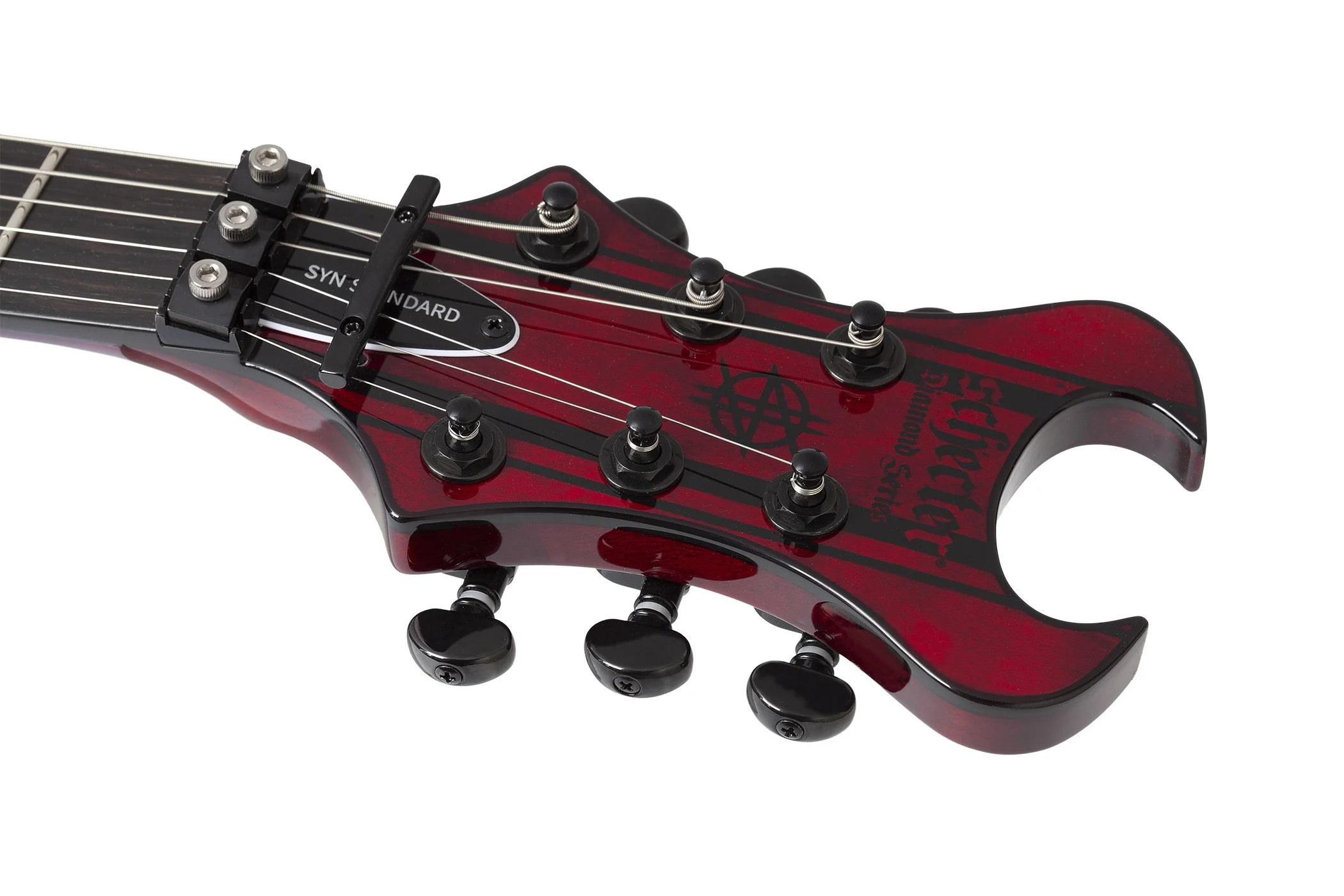 Schecter Synyster Standard Plus Electric Guitar - Trans Deep Red - Image 9
