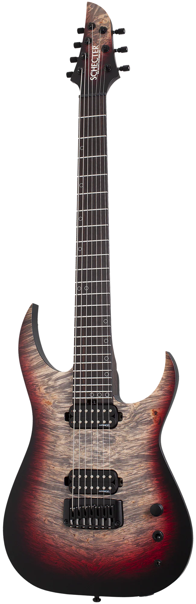 Schecter USA Keith Merrow KM-7 MK-III Pro Signature Electric Guitar - Bloodlust Crystal Burl