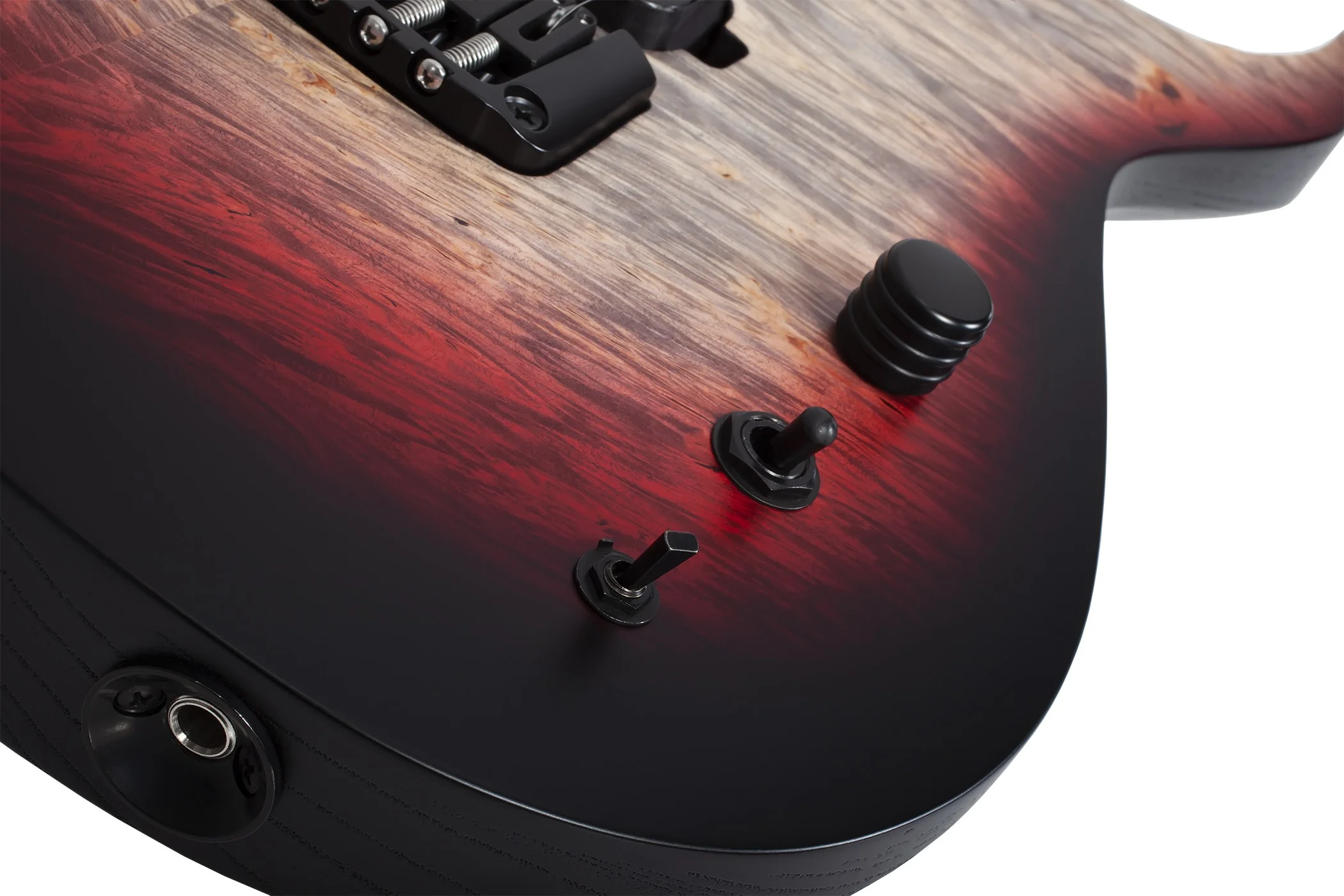 Schecter USA Keith Merrow KM-7 MK-III Pro Signature Electric Guitar - Bloodlust Crystal Burl - Image 4